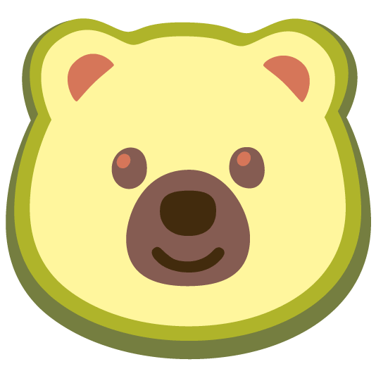 bear avocado