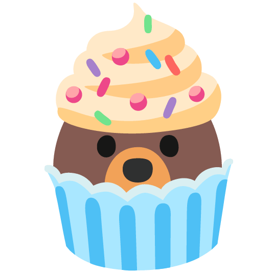 bear cupcake