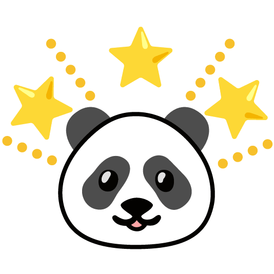 panda face star2