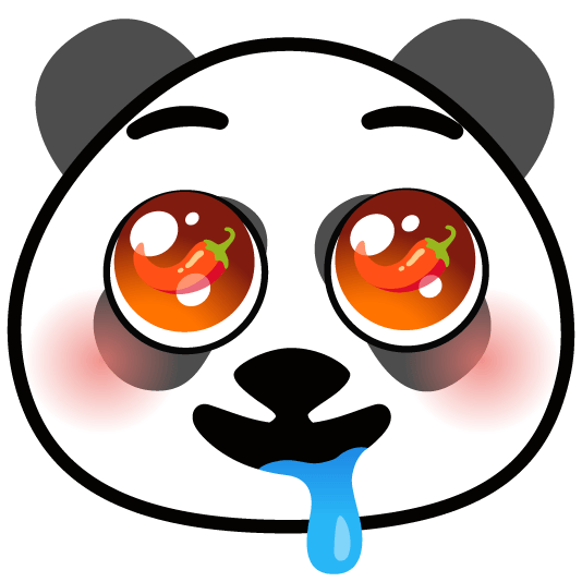 panda face hot pepper