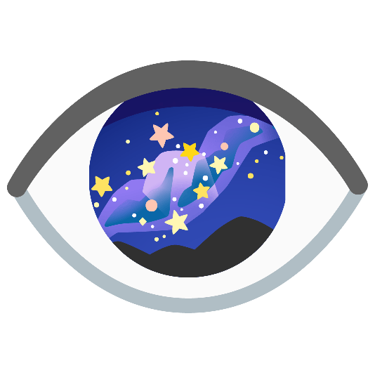eye milky way