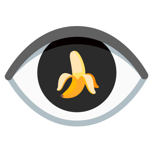 eye banana