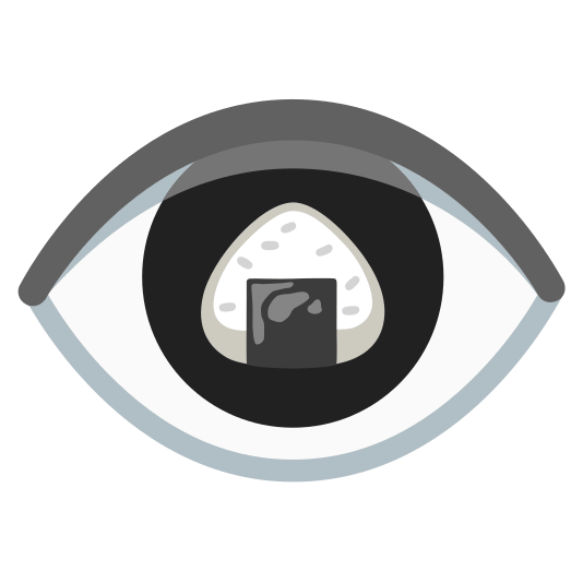 eye rice ball