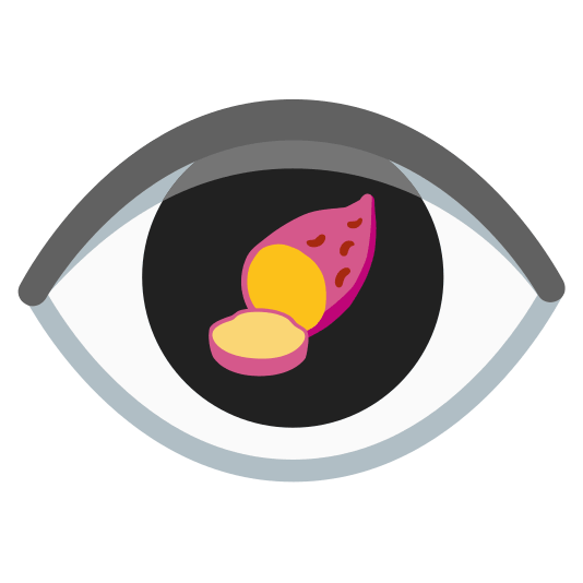eye sweet potato