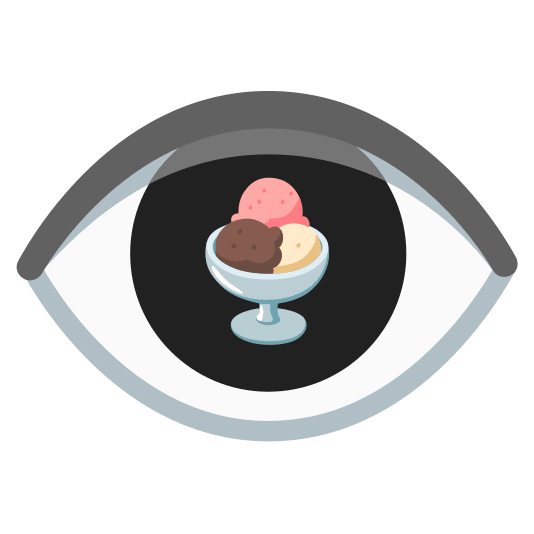 eye ice cream