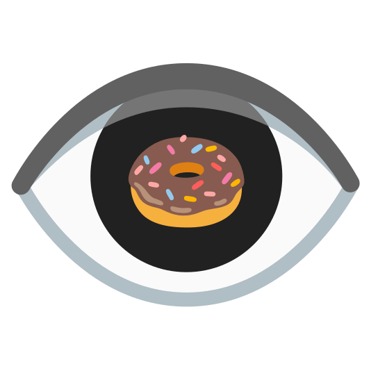 eye doughnut