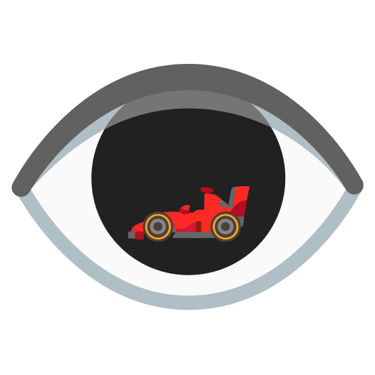 eye racing car