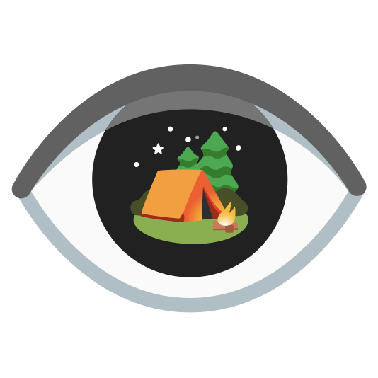 eye camping