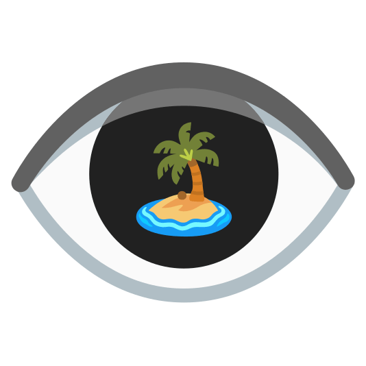 eye desert island