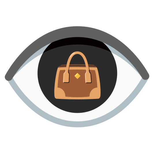 eye handbag