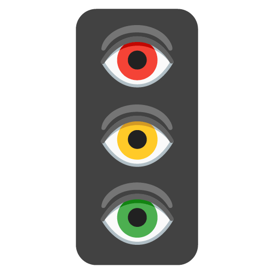 eye vertical traffic light
