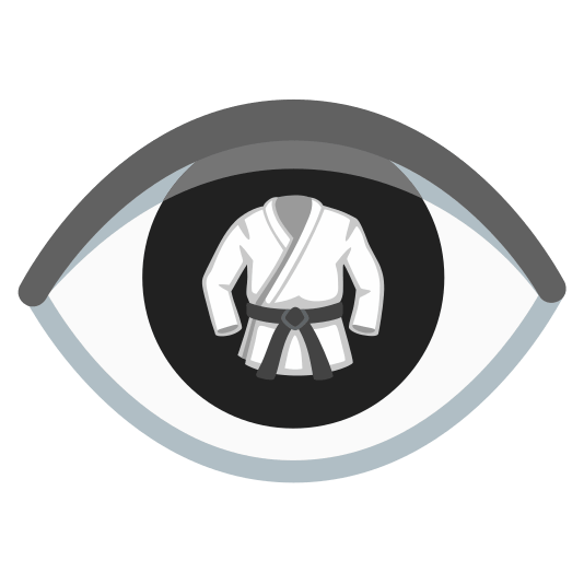 eye martial arts uniform