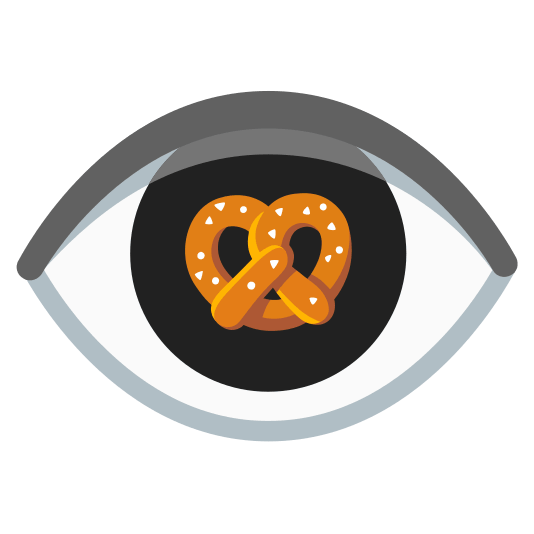 eye pretzel