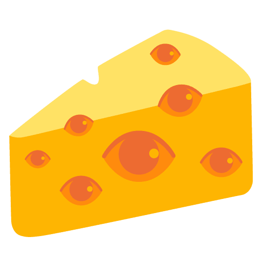 eye cheese wedge