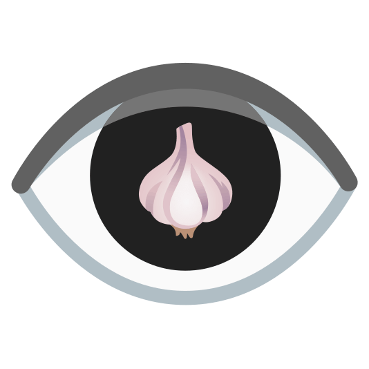 eye garlic