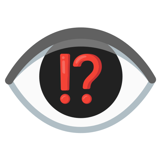 eye interrobang