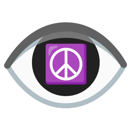 eye peace symbol