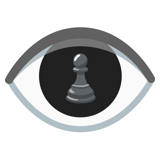 eye chess pawn
