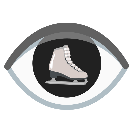eye ice skate