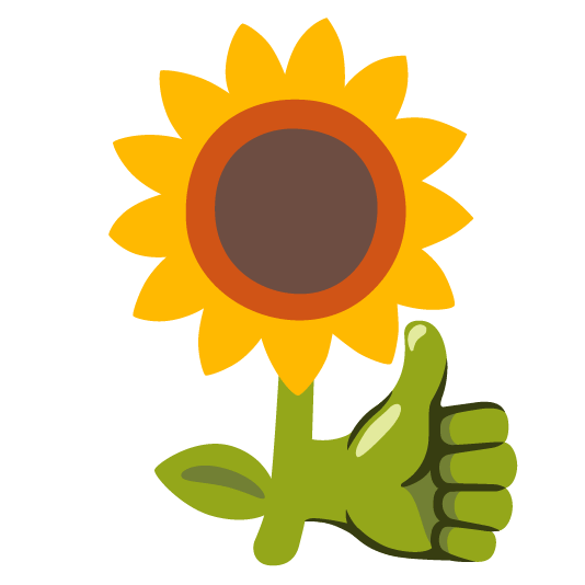 +1 sunflower