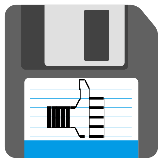 +1 floppy disk