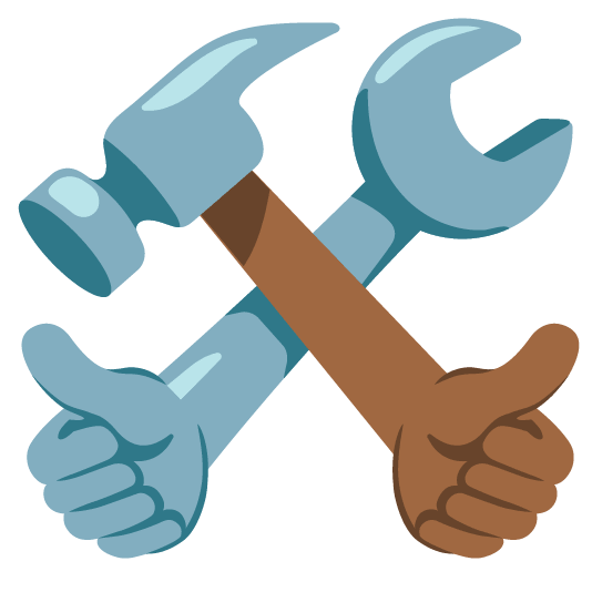 +1 hammer and wrench