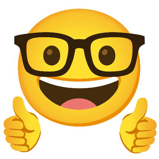 +1 nerd face