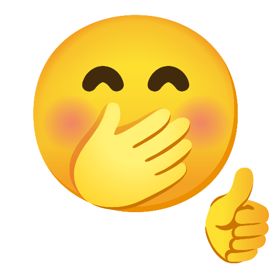 +1 face with hand over mouth