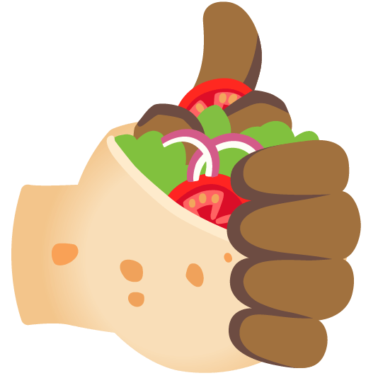 +1 stuffed flatbread