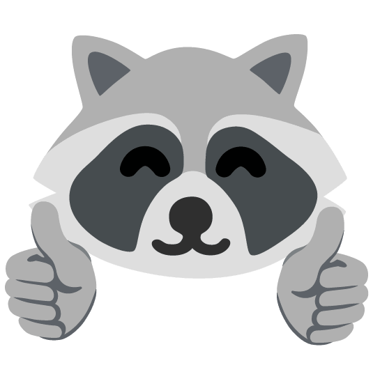 +1 raccoon