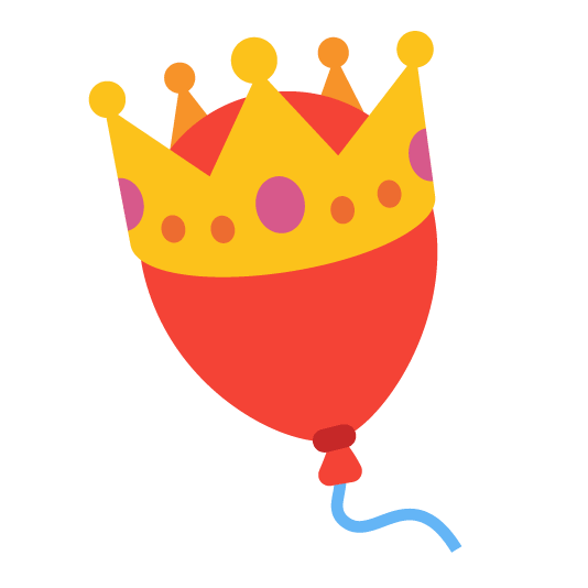 crown balloon
