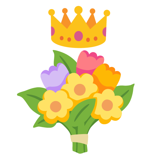 crown bouquet