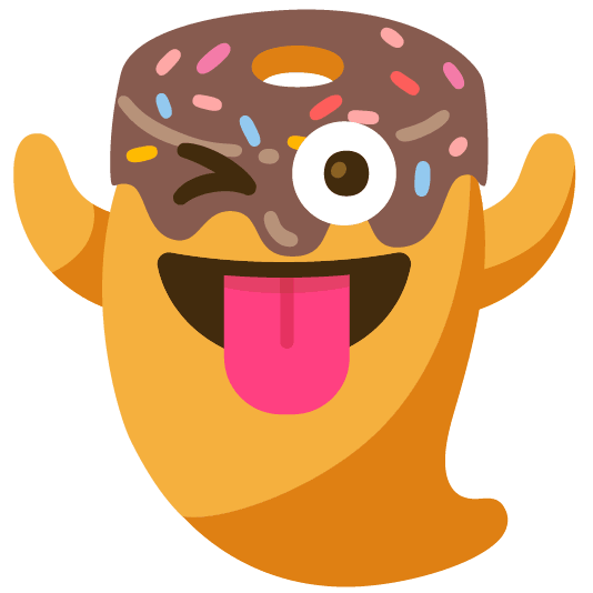 ghost doughnut