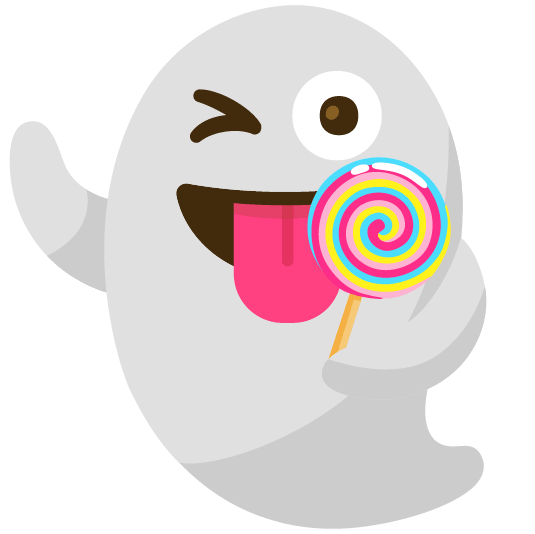 ghost lollipop