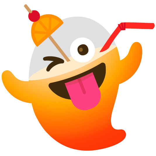 ghost tropical drink