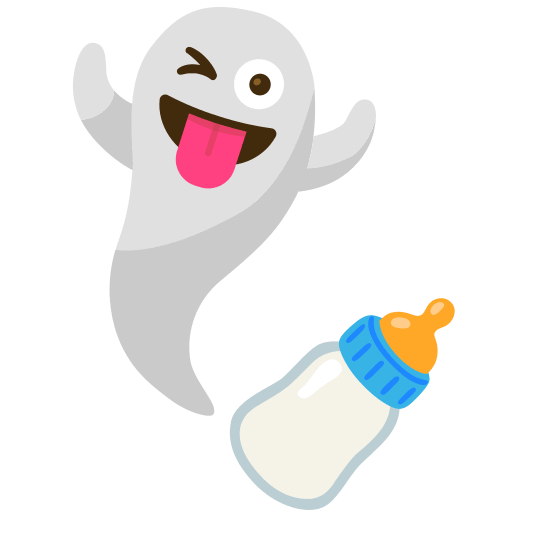 ghost baby bottle