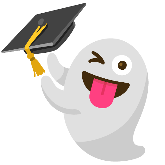ghost mortar board