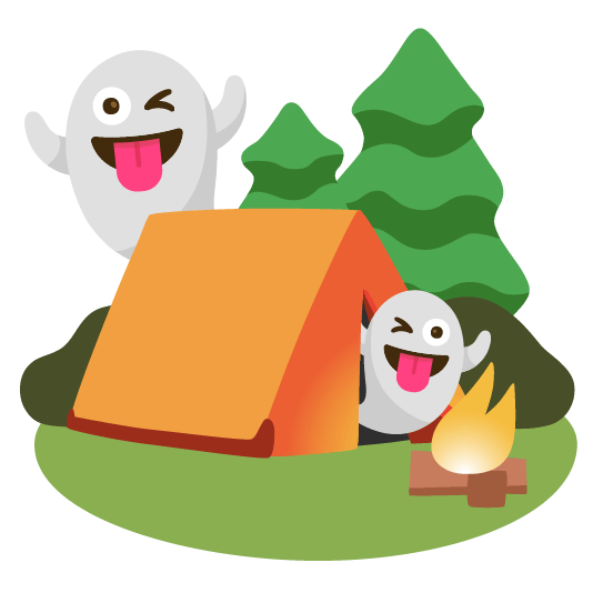 ghost camping