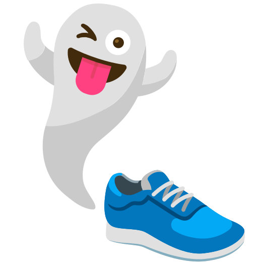 ghost athletic shoe
