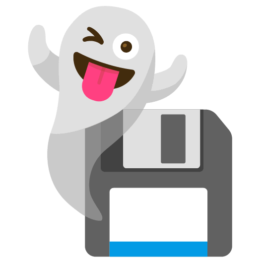 ghost floppy disk