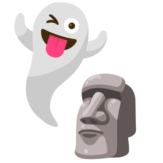 ghost moyai