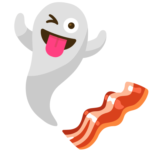ghost bacon