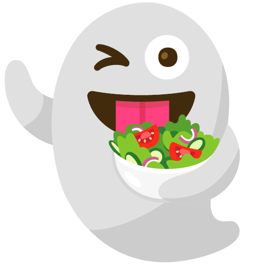 ghost green salad