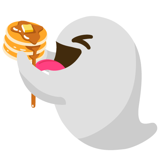 ghost pancakes