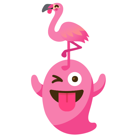 ghost flamingo