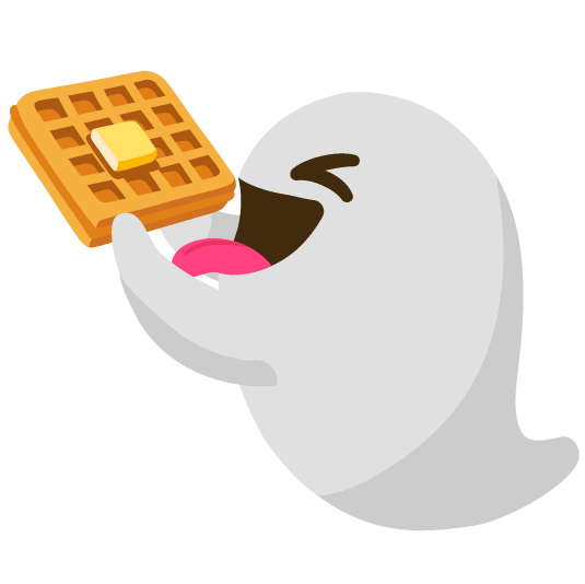 ghost waffle