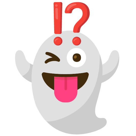 ghost interrobang
