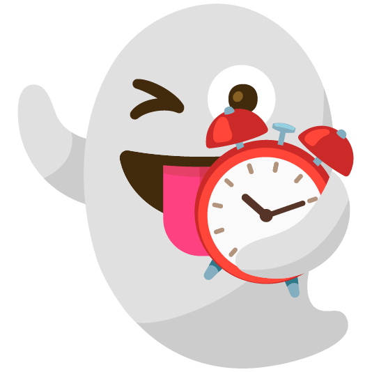 ghost alarm clock