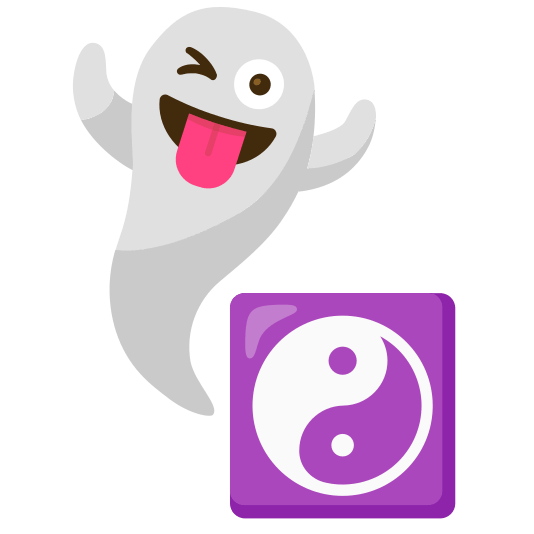 ghost yin yang