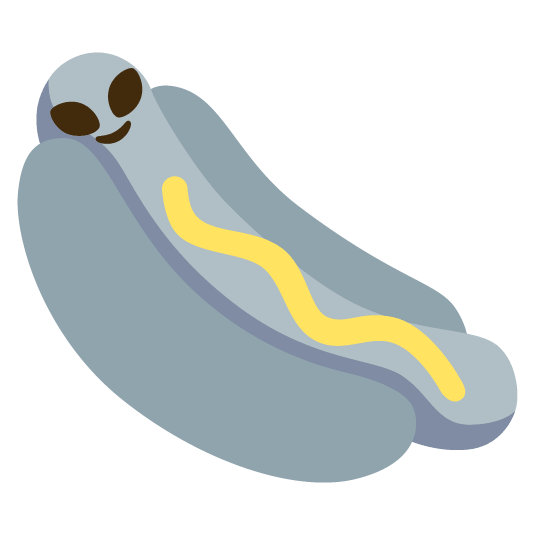 alien hotdog